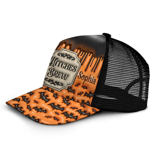 Witches Brew - Personalized Witch Trucker Hat