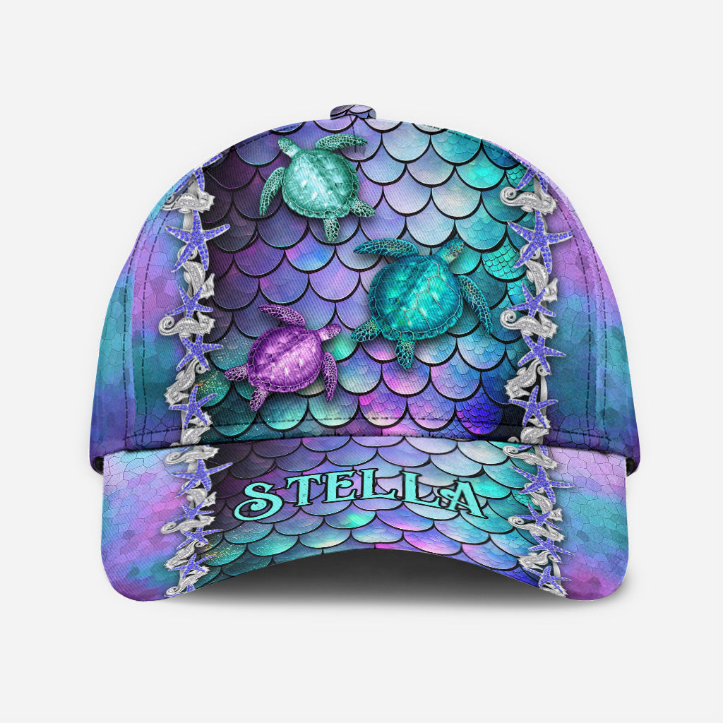 Legend Of The Blue Ocean - Personalized Turtle Classic Cap