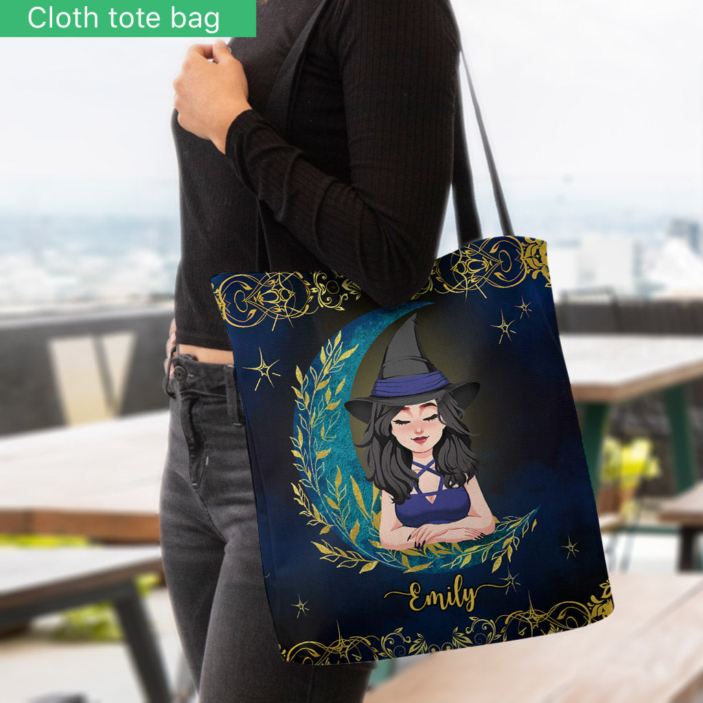 Don't F With My Energy - Personalized Witch Tote Bag