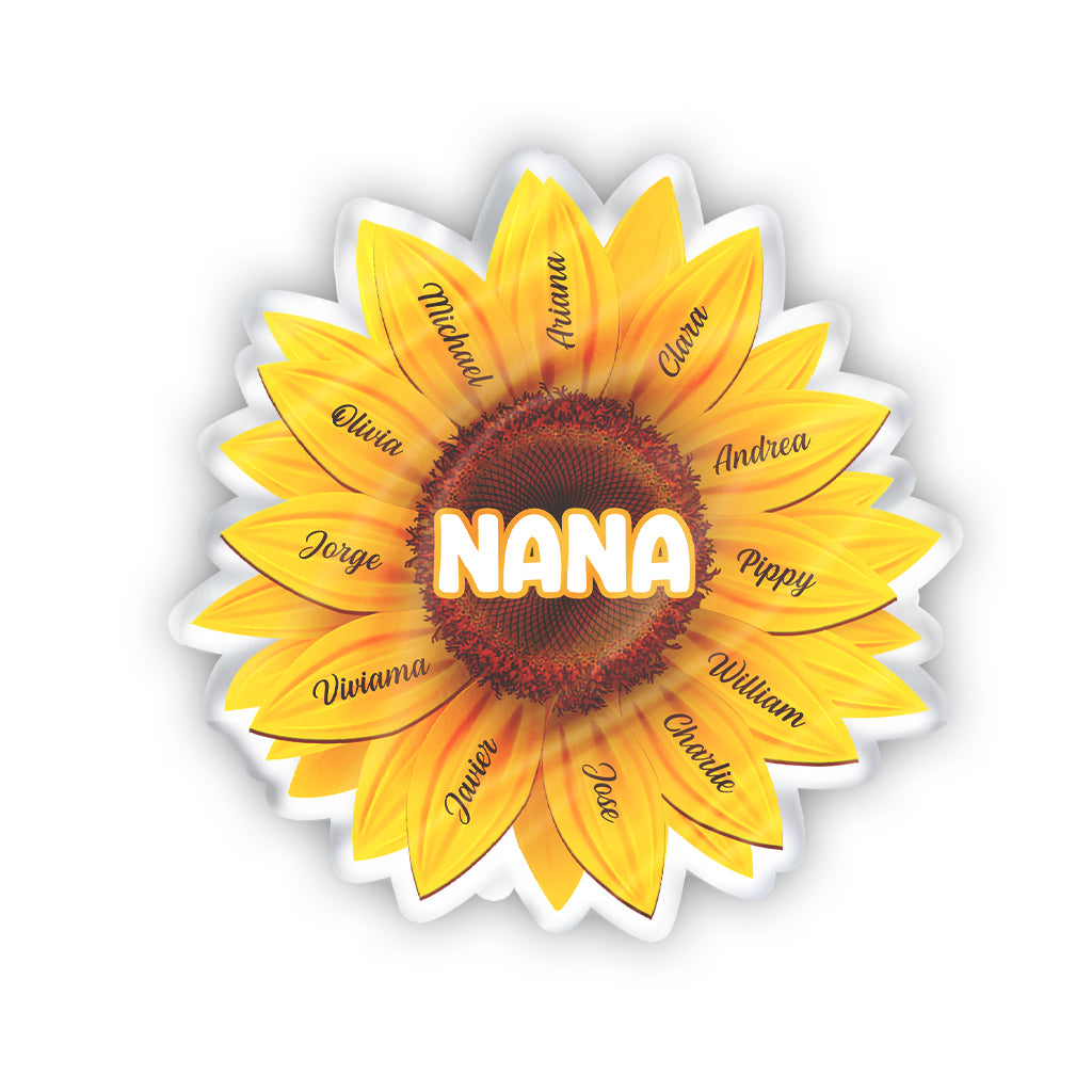 Die beste Oma aller Zeiten – personalisiertes Kissen in Oma-Form