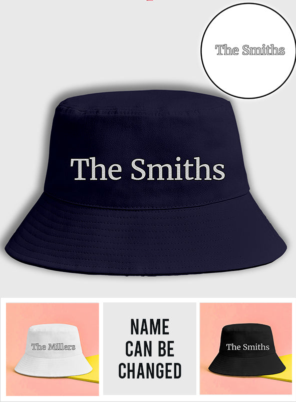 Custom Name - Personalized Family Embroidered Bucket Hat