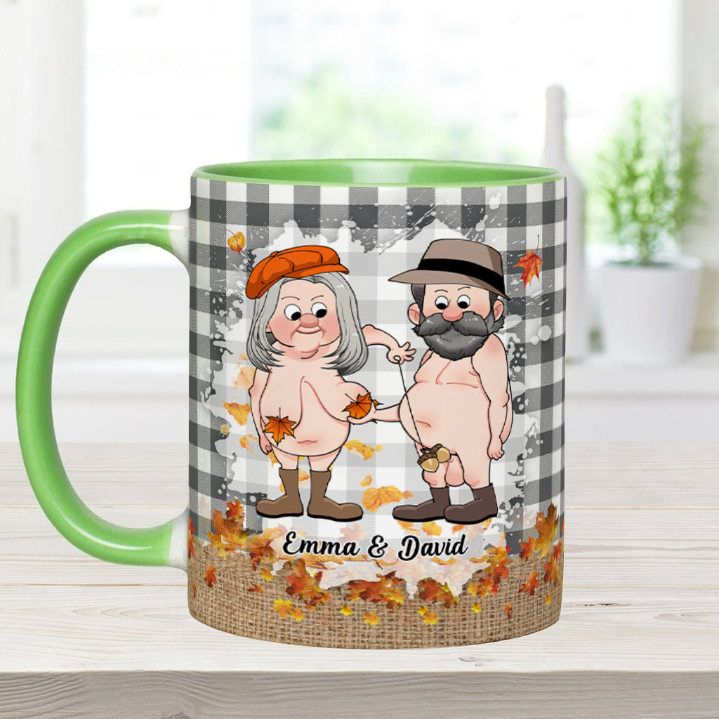Annoying Each Other - Personalized Couple Accent Mug
