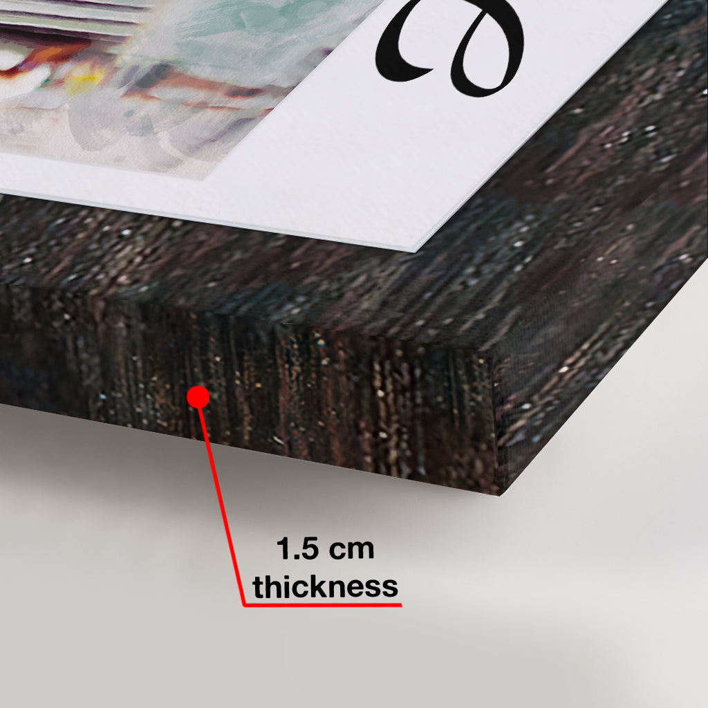 Never Give Up - Personalized Running Canvas And Poster