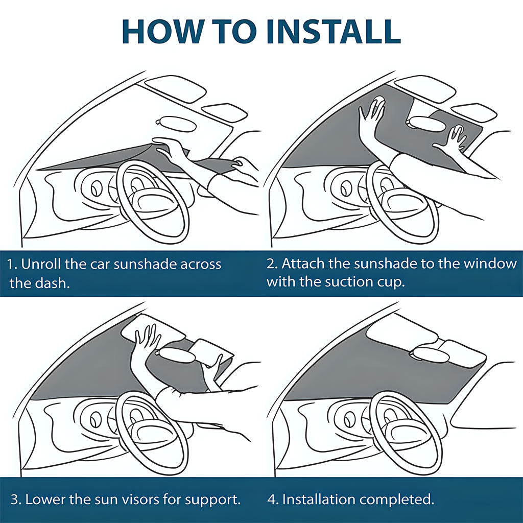 Get In Sit Down - Personalized Horse Car Sunshade