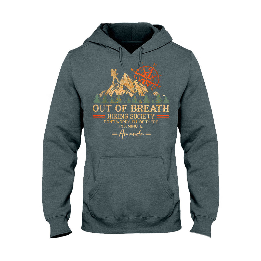 Hiking Society - Personalized Hiking T-shirt And Hoodie