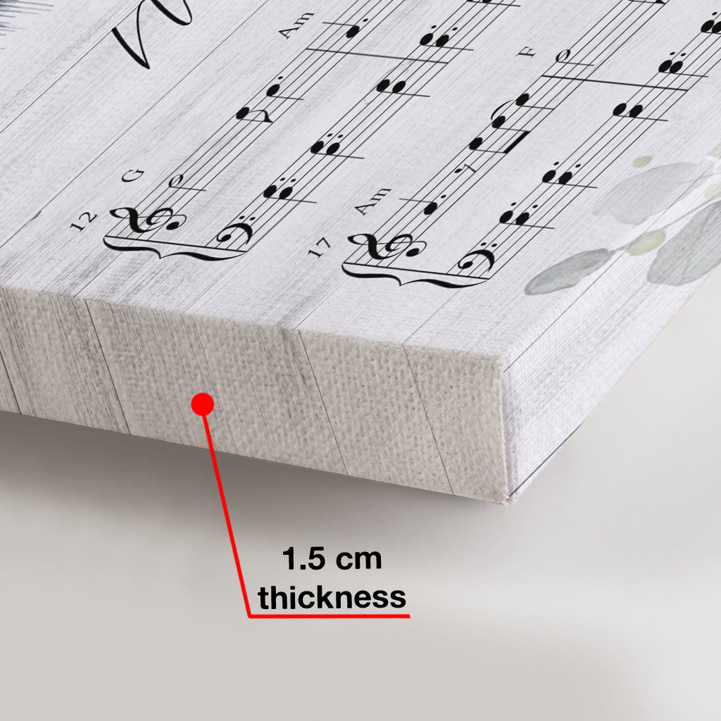 All Of Me Loves All Of You - Personalized Husband And Wife Canvas And Poster