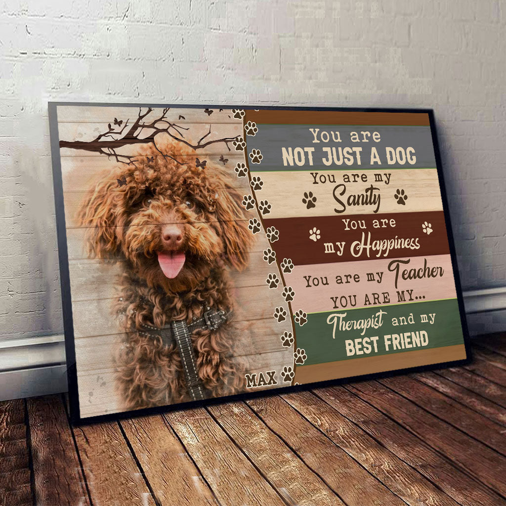 Meilleurs amis - Toile et affiche personnalisées pour chiens