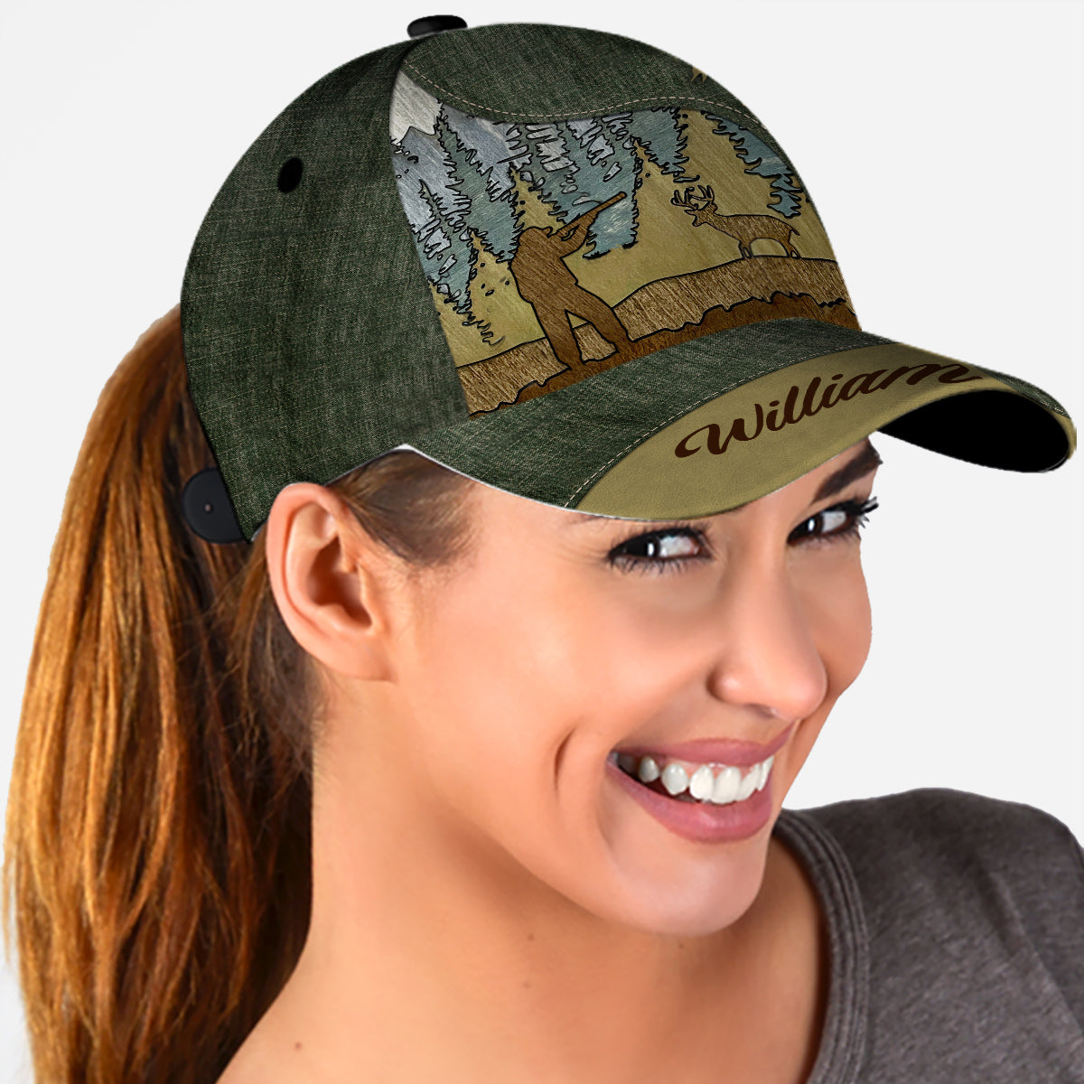 Forest Scenic - Personalized Hunting Classic Cap