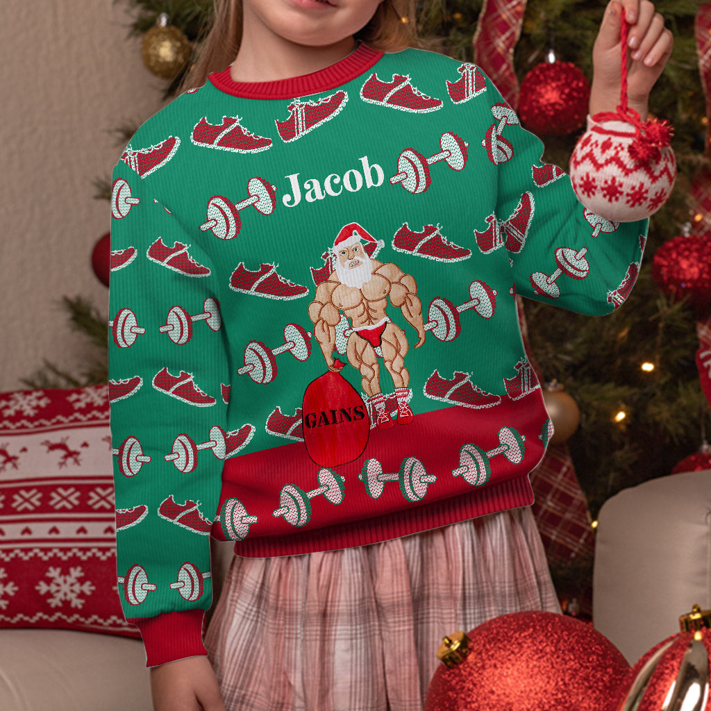 Gains - Pull moche de fitness personnalisé