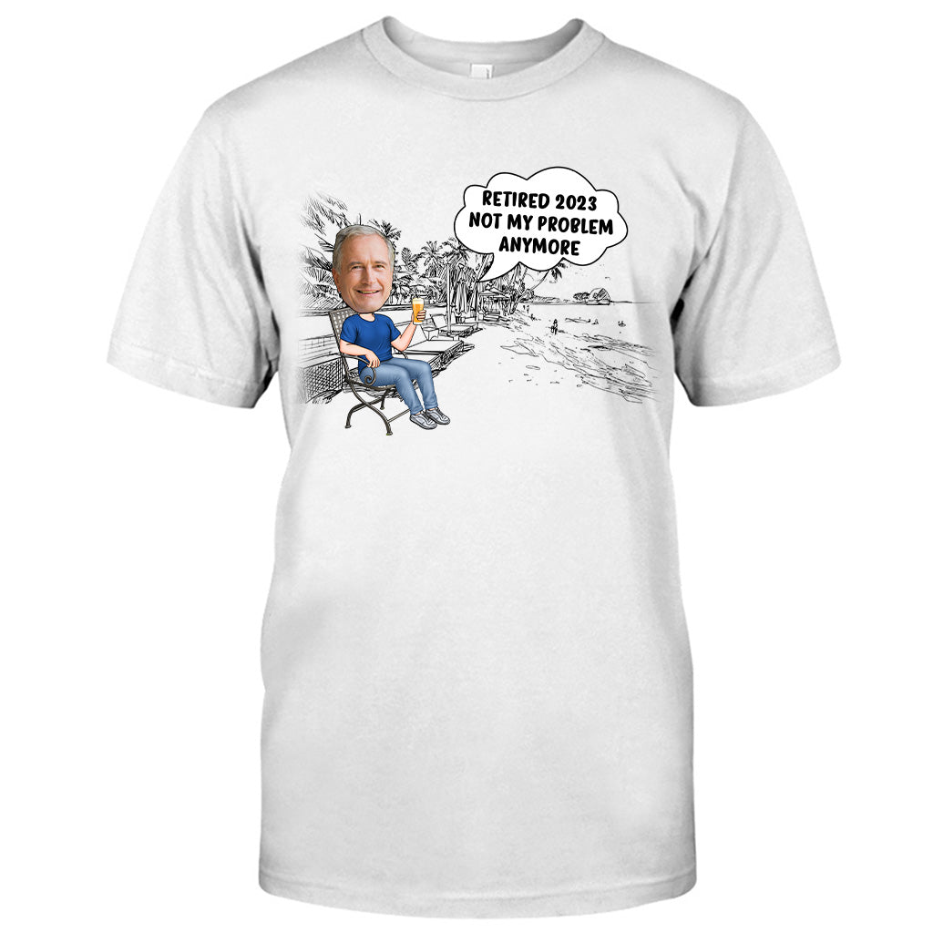 Ce n'est plus mon problème - T-shirt et sweat à capuche personnalisés pour retraités