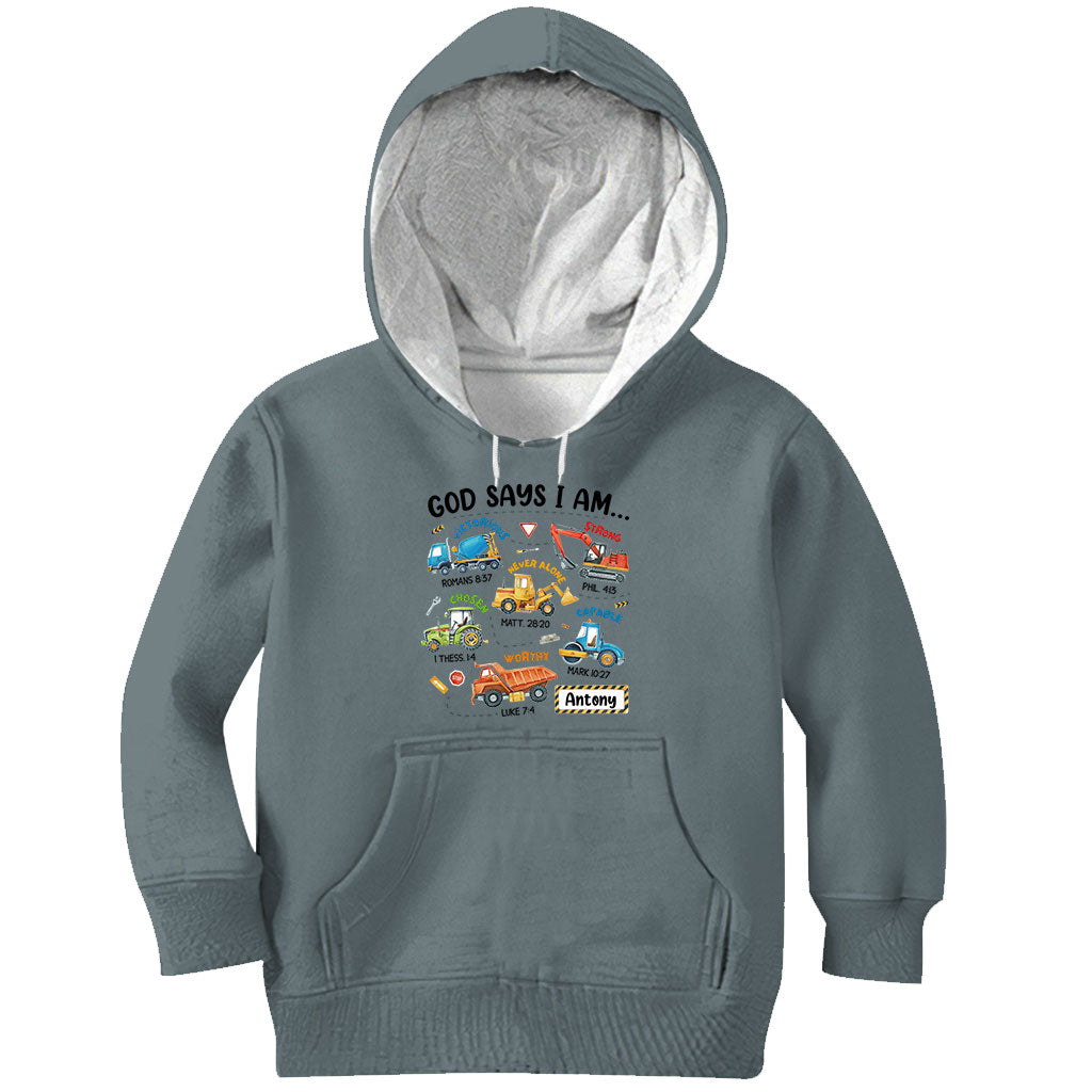 God Say I Am - Personalized Kid T-Shirt