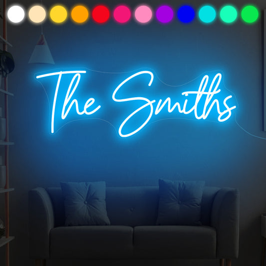 Custom Text - Personalized Family Neon Sign