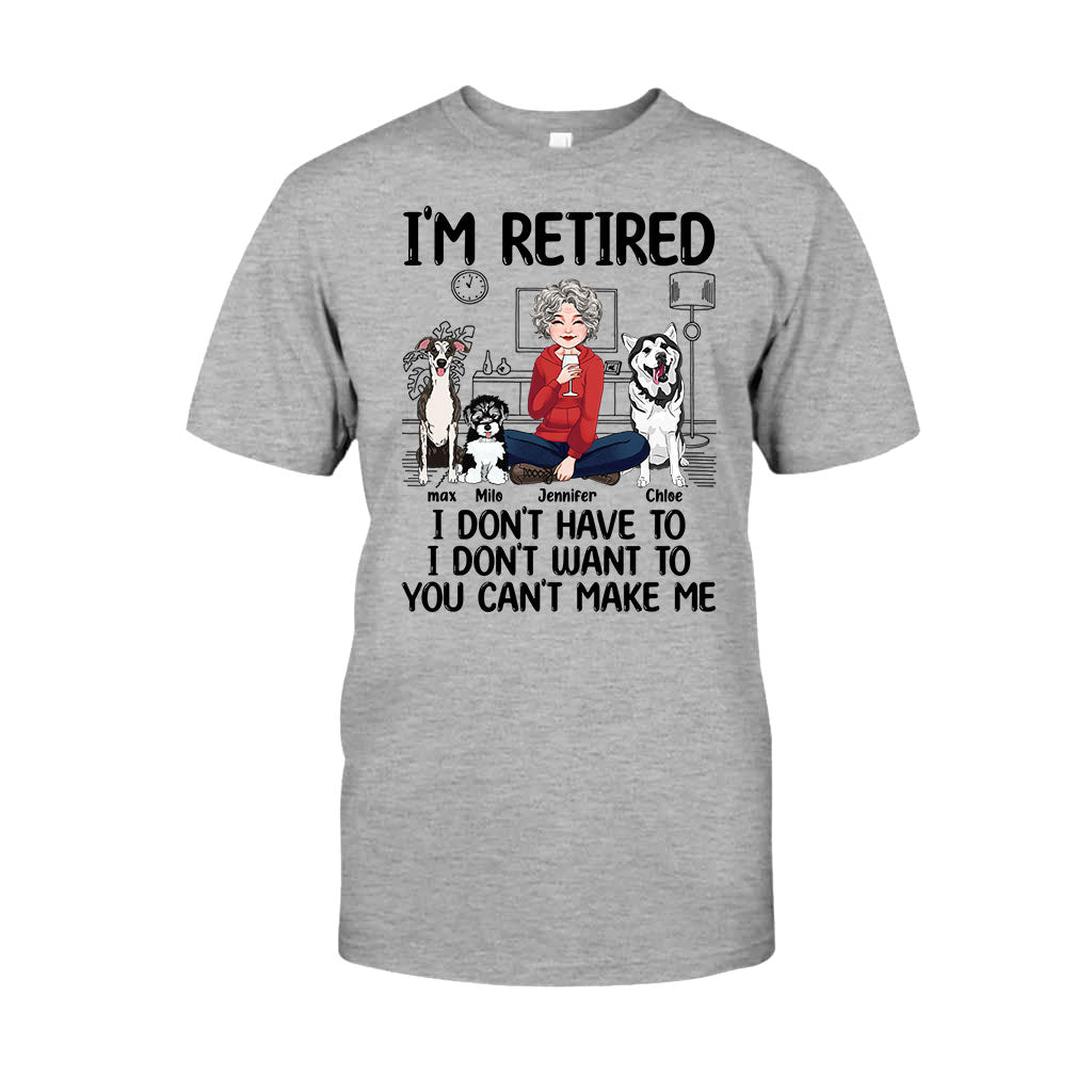 Je suis retraité - T-shirt et sweat à capuche personnalisés pour retraités