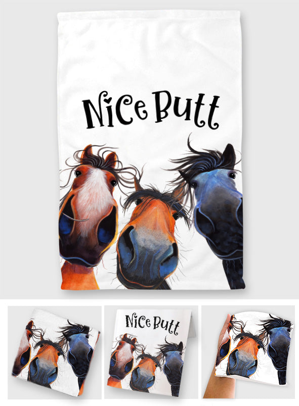 Nice Butt - Horse Towel