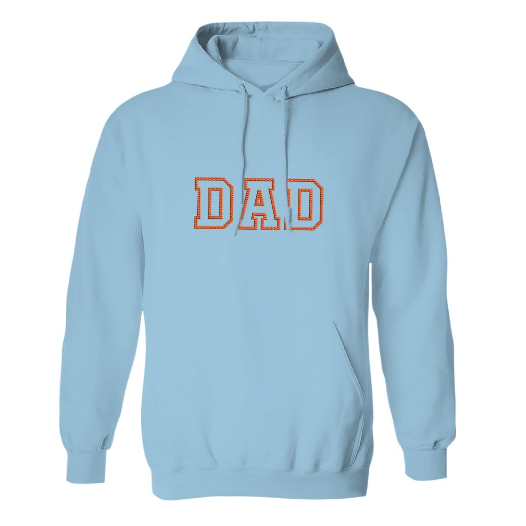 Custom Name - Personalized Father Embroidered Hoodie