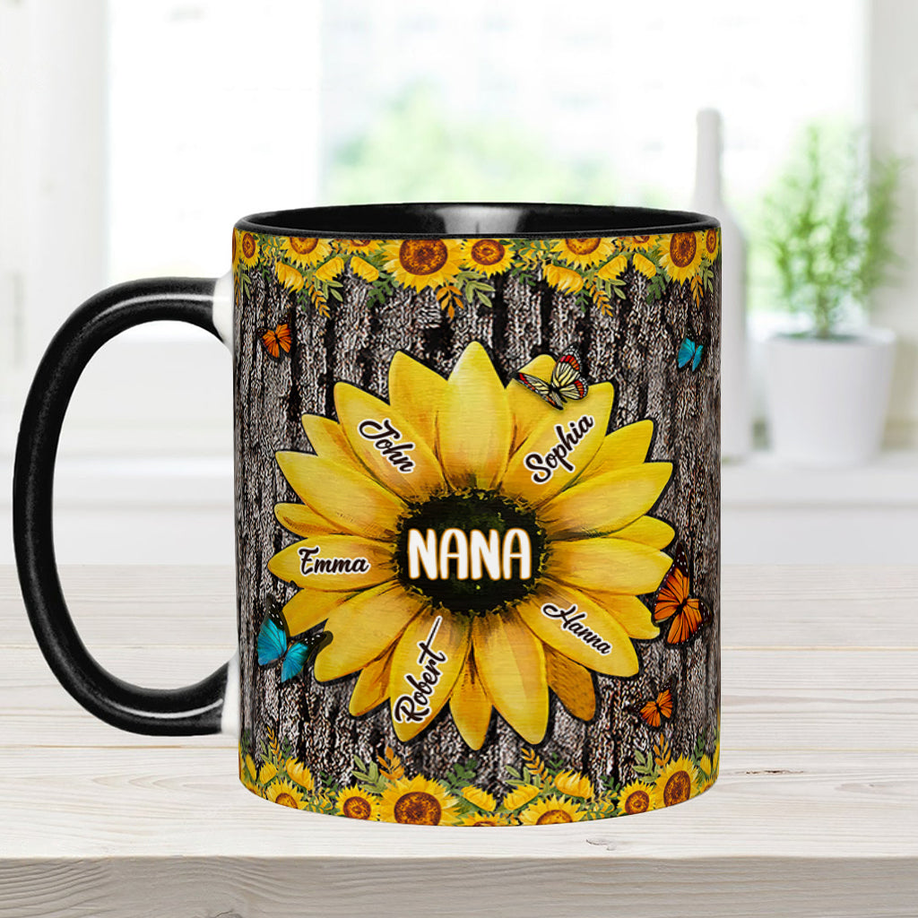 Nana's Garden - Personalisierte Tasse mit Oma-Motiv