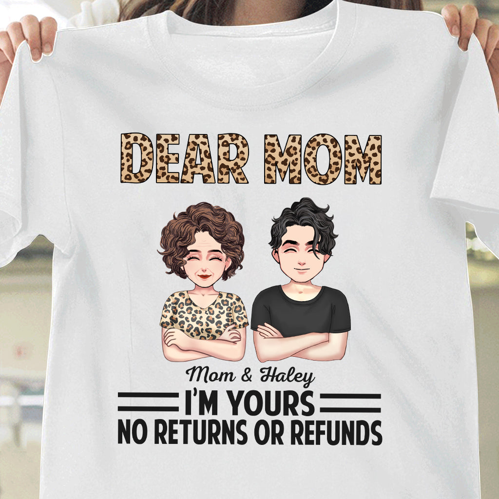 Dear Mom Dear Dad I'm Yours - Gift for mom, dad - Personalized T-shirt And Hoodie