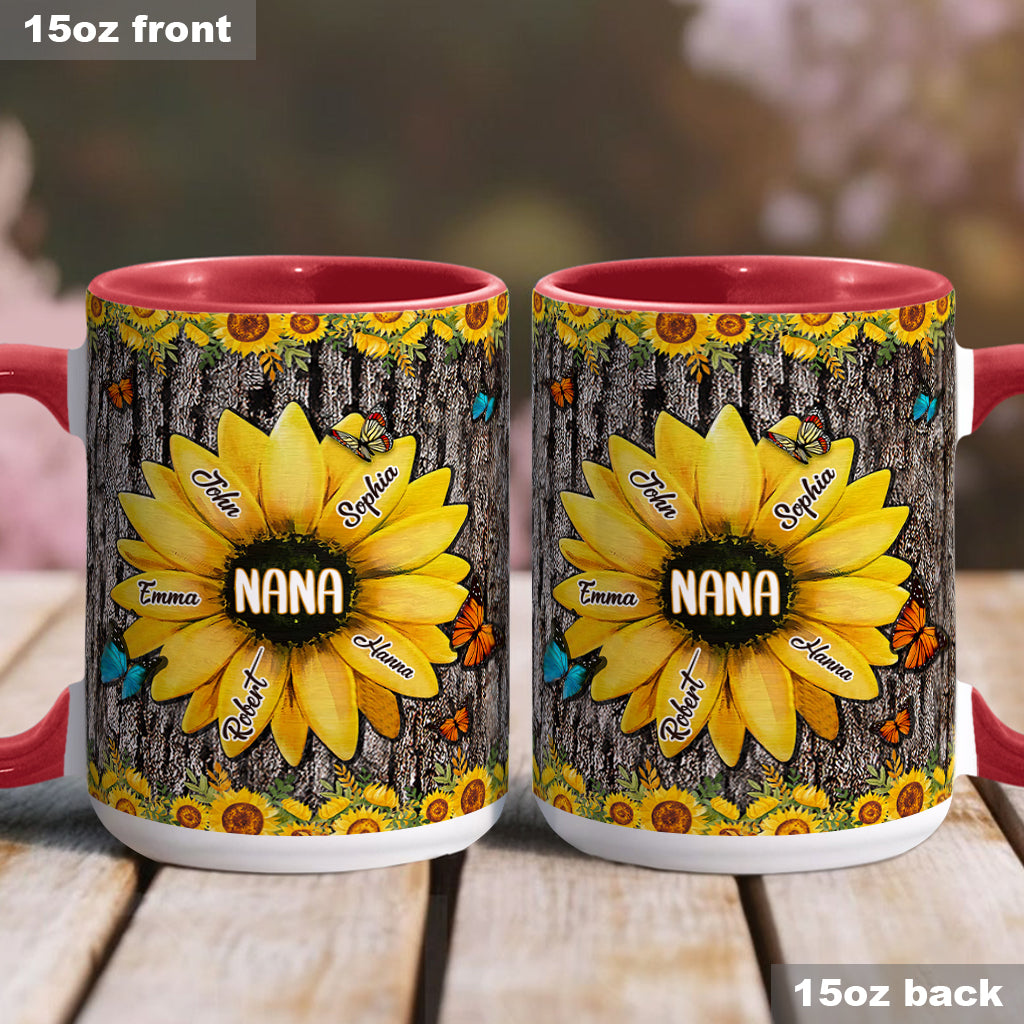 Nana's Garden - Personalisierte Tasse mit Oma-Motiv