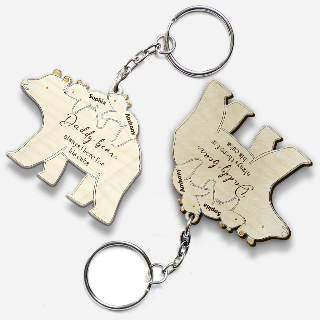 We Love You - Gift for dad - Personalized Keychain