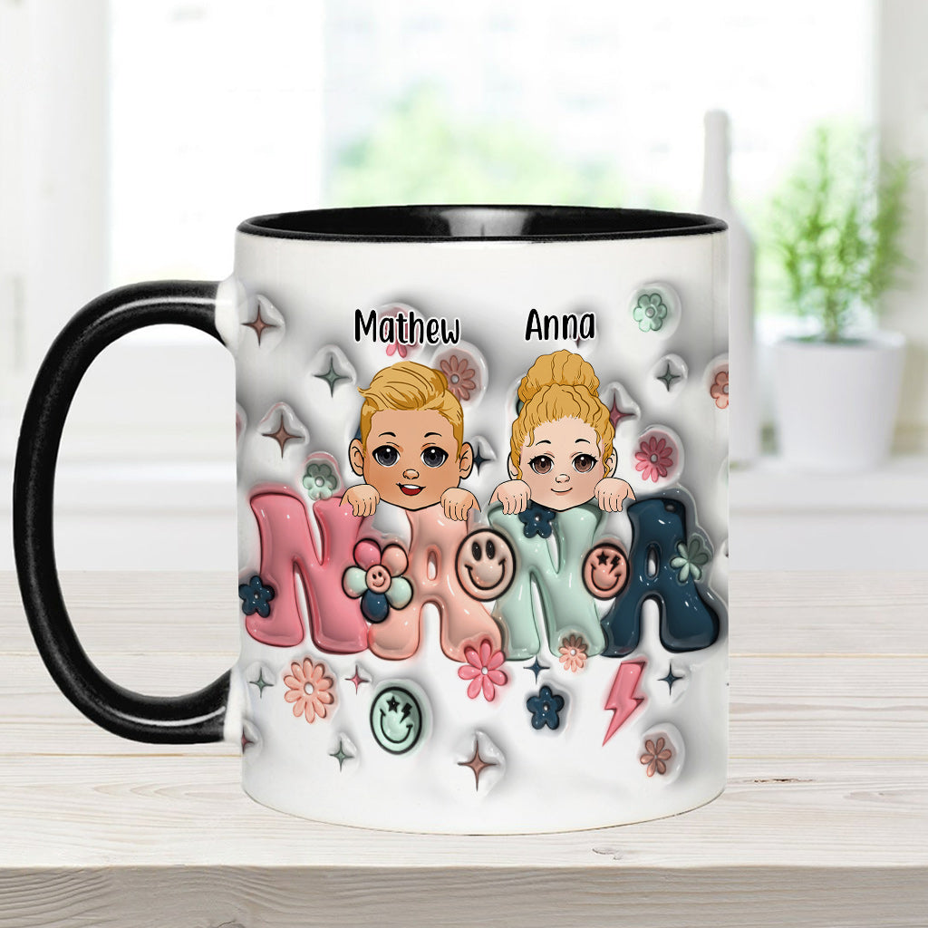 Beste Oma der Welt – Geschenk für Oma – Personalisierte Tasse mit Akzent