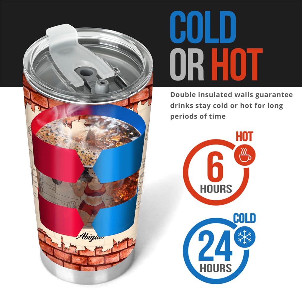 Angenommen, ich bin nur eine alte Dame – personalisierter Fitnessbecher