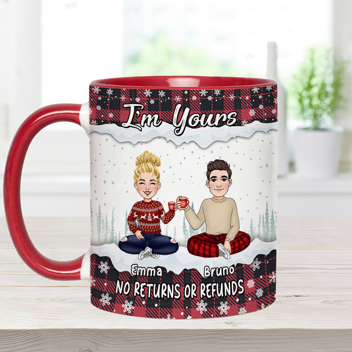 I’m Yours - Personalized Couple Accent Mug