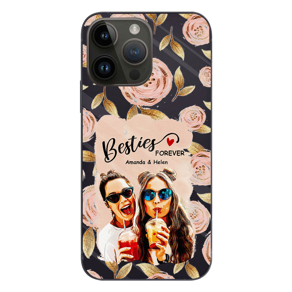 Besties Forever - Personalized Bestie Clear Phone Case