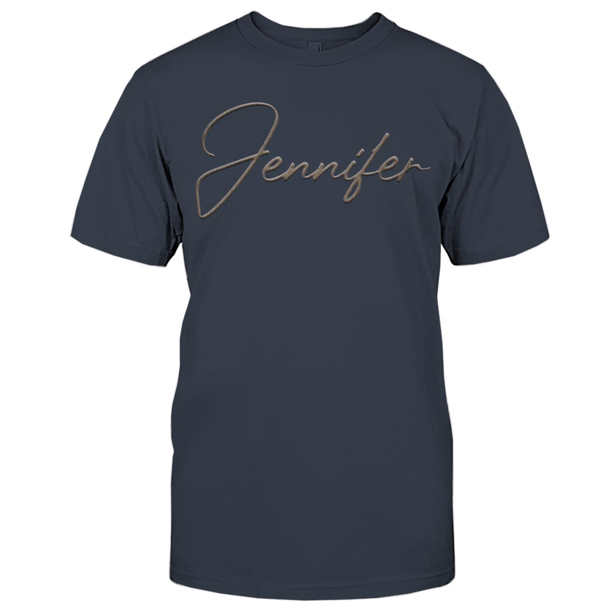 Custom Name - Personalized Sibling Embroidered T-shirt