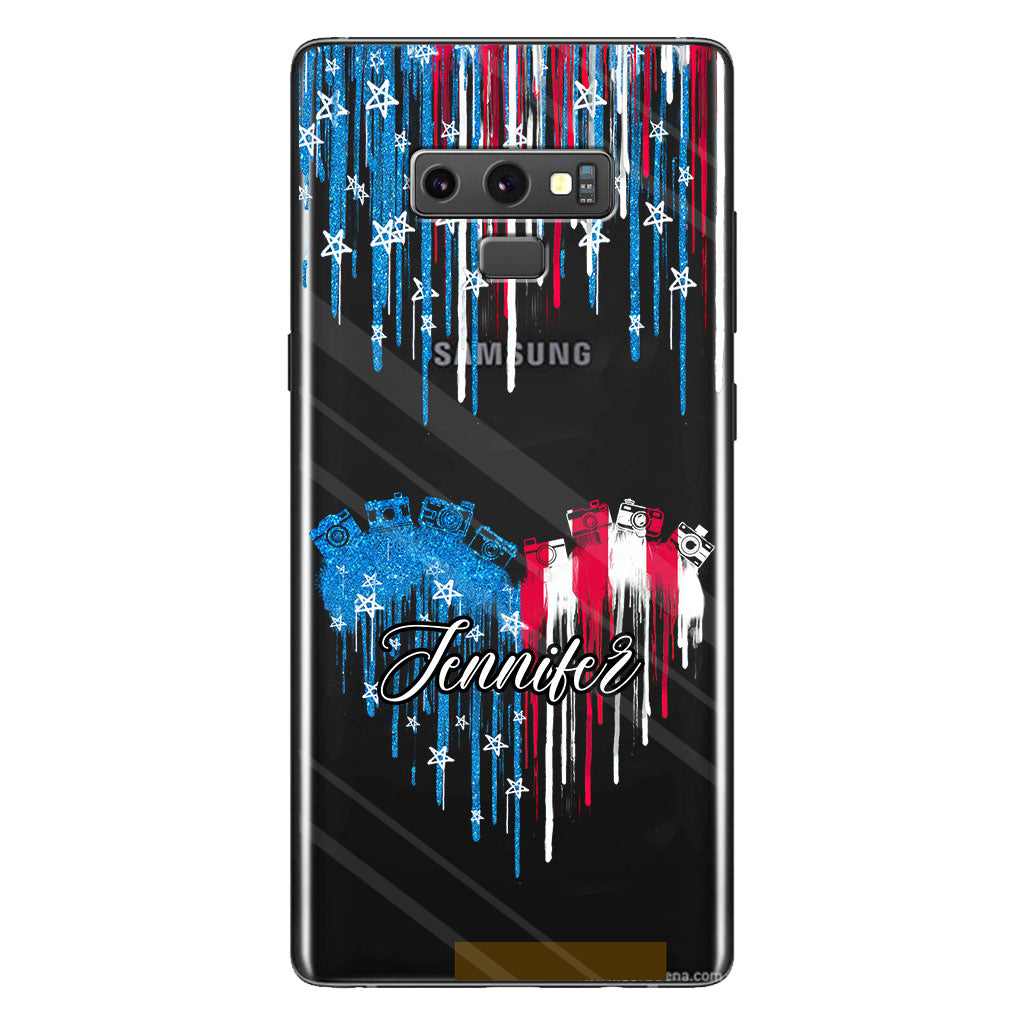 Love Photography - Personalized Photography Clear Phone Case