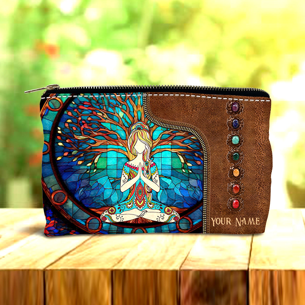 Namaste Green - Pochette de yoga personnalisée