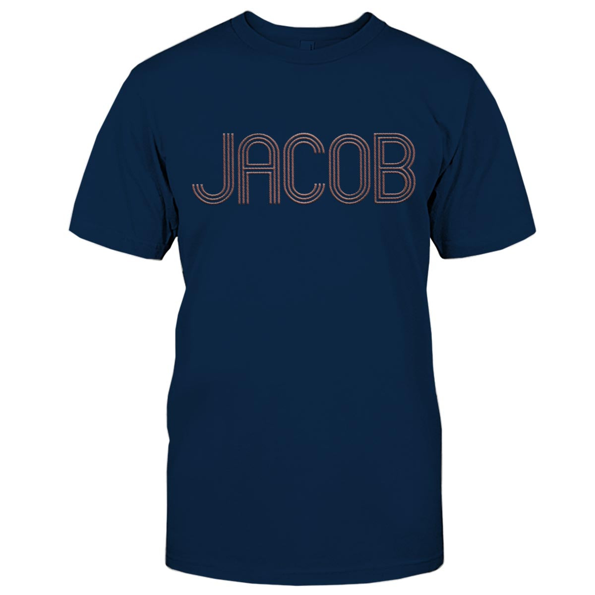 T-shirt brodé personnalisé avec nom - Beau-père