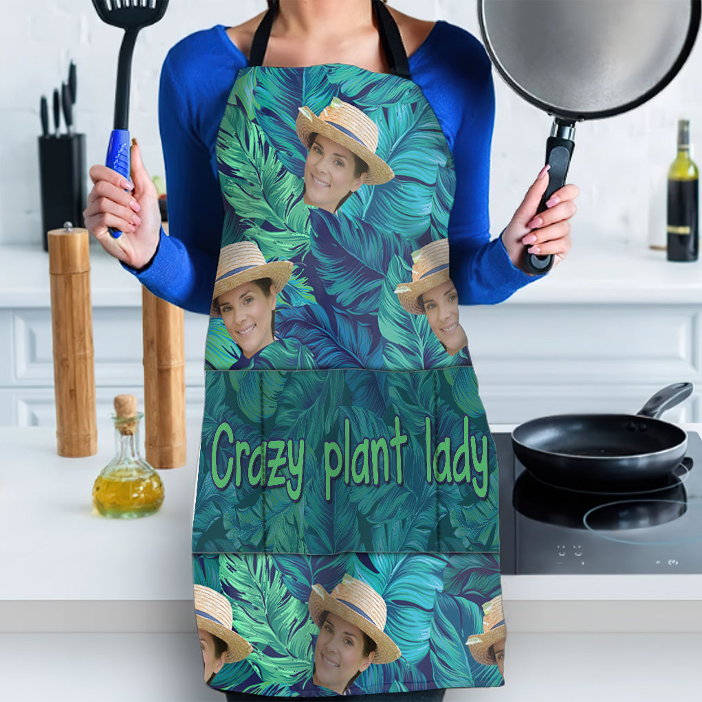 And Into The Garden - Gardening gift for mom, dad, grandma, him, her, wife, husband, girlfriend, boyfriend - Personalized Apron
