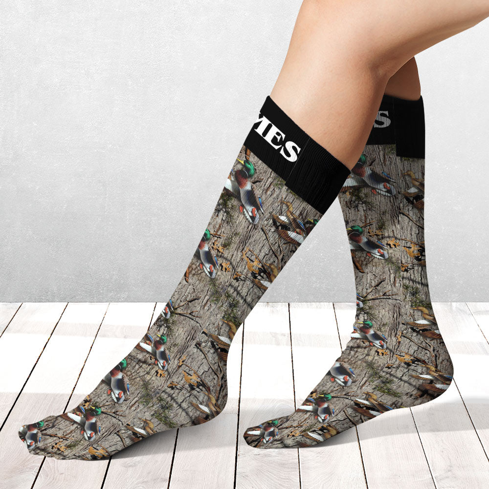 Passionné de chasse ? Chaussettes de chasse personnalisées