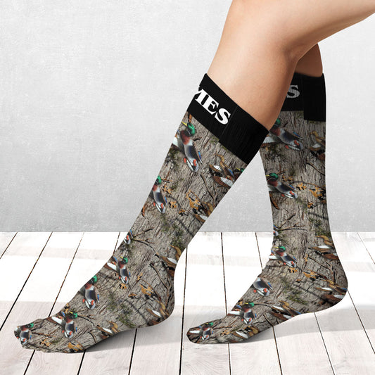 Passionné de chasse ? Chaussettes de chasse personnalisées