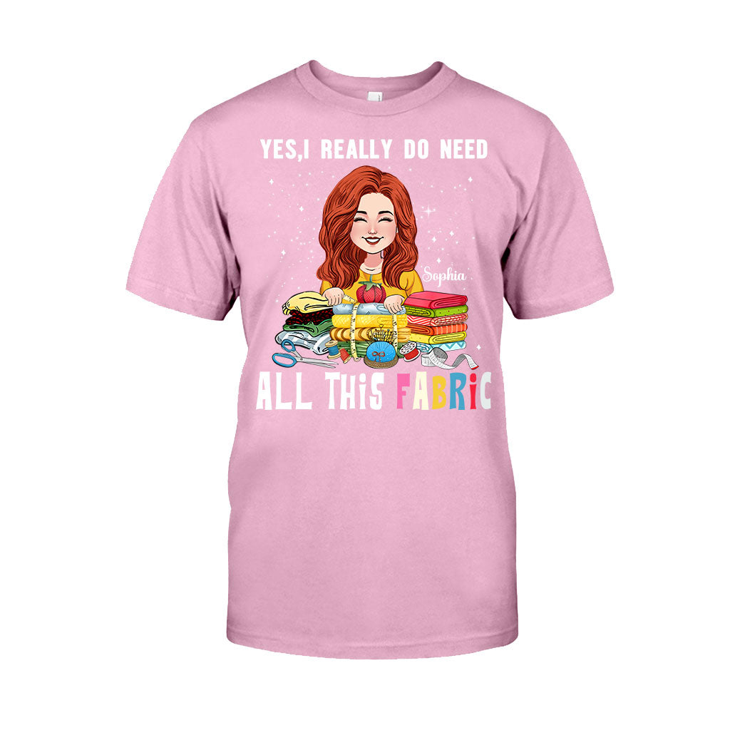 All This Fabric - Personalized Sewing T-shirt And Hoodie