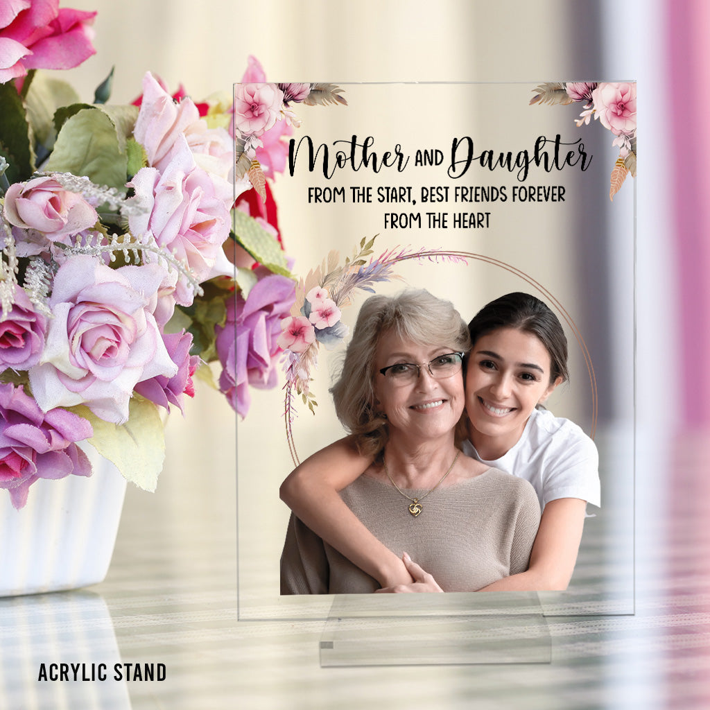 Mother And Children - Personalized Mother Transparent Acrylic Plaque