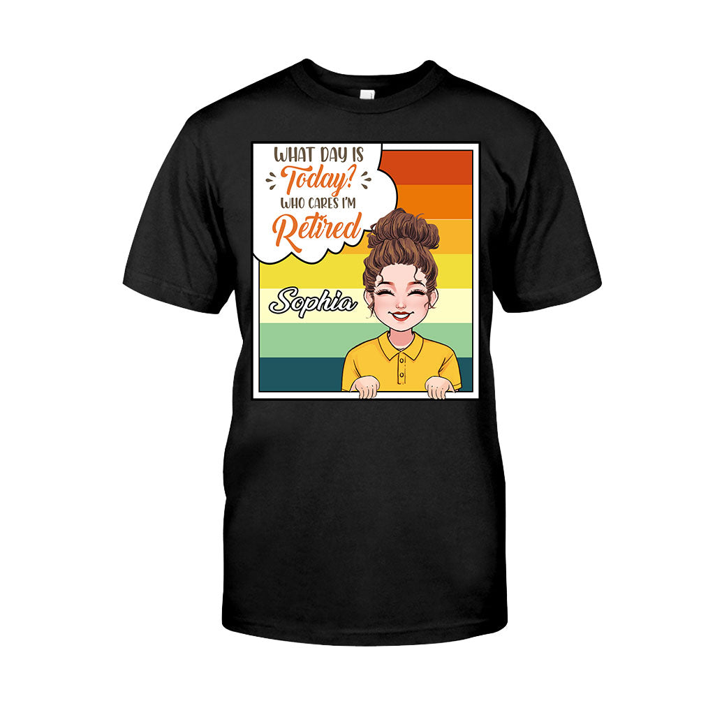 Quel jour sommes-nous ? - T-shirt et sweat à capuche personnalisés pour retraités