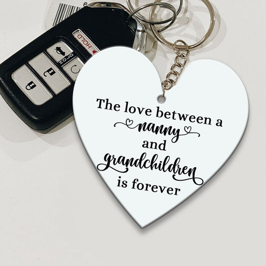 Forever Love - Personalized Grandma Keychain