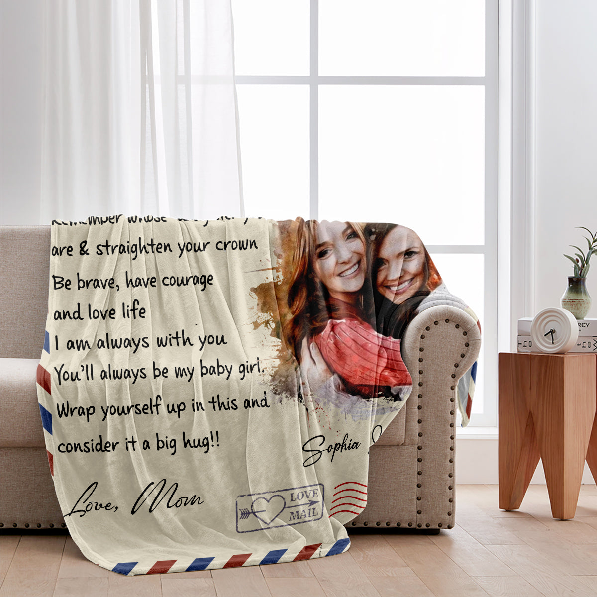 Je suis toujours avec toi - Couverture personnalisée pour fille