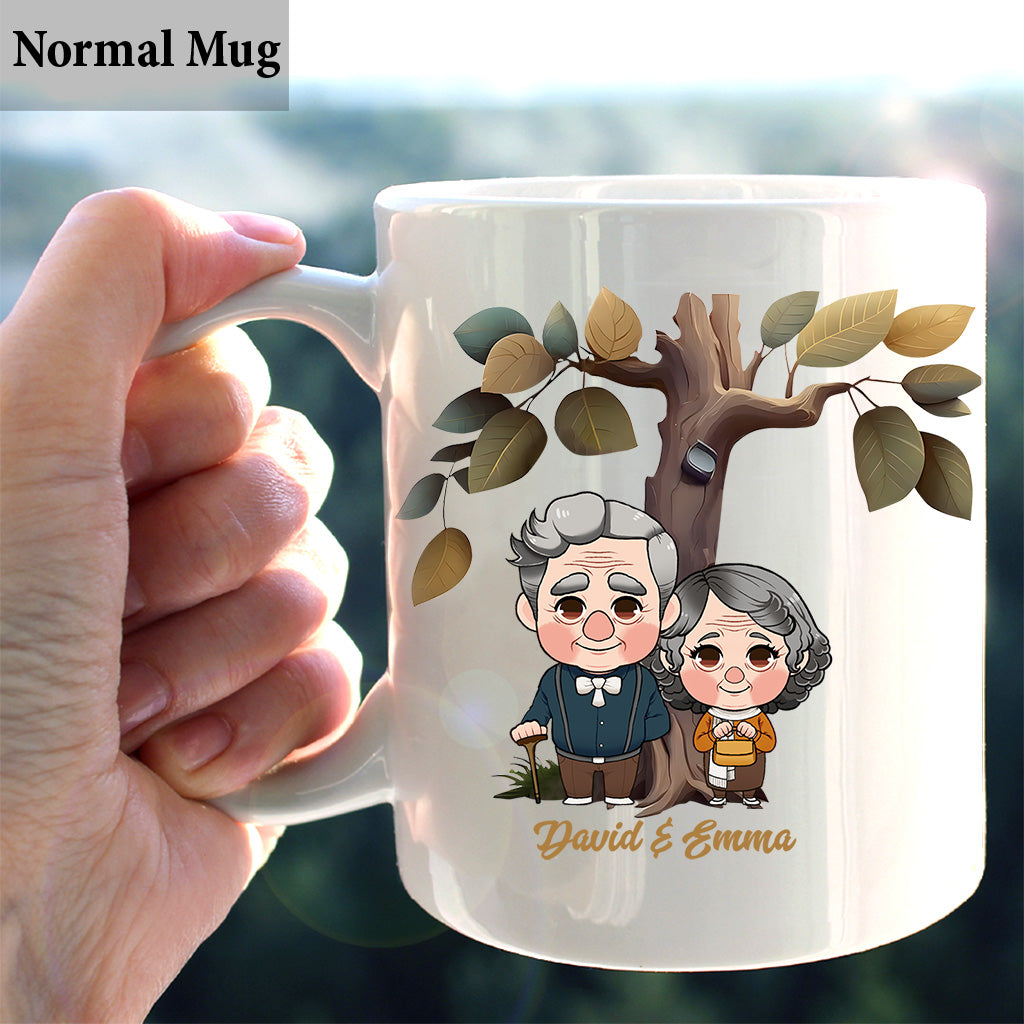Grow Old Together - Personalized Couple Mug