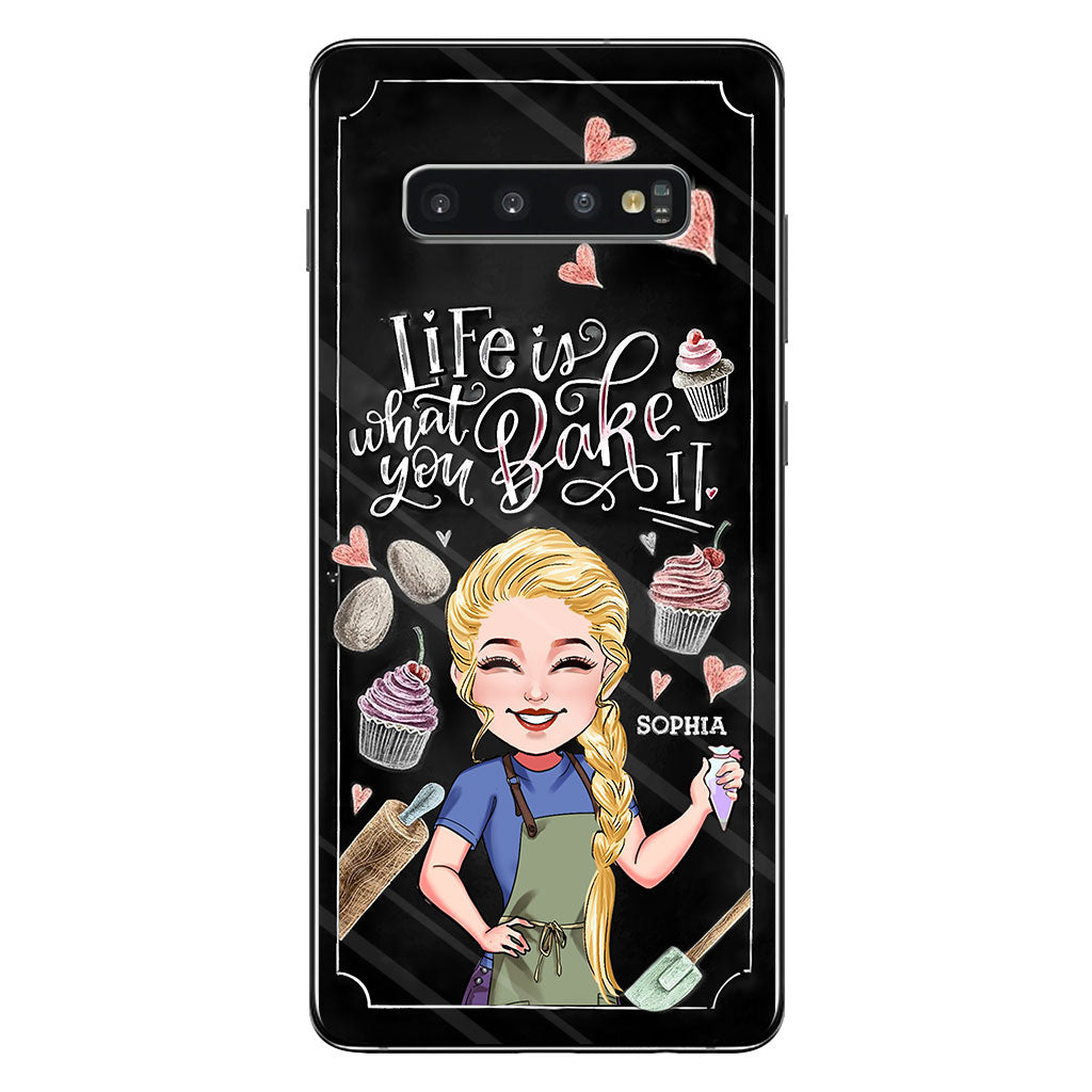 Life Is What You Bake It - Personalized Baking Phone Case