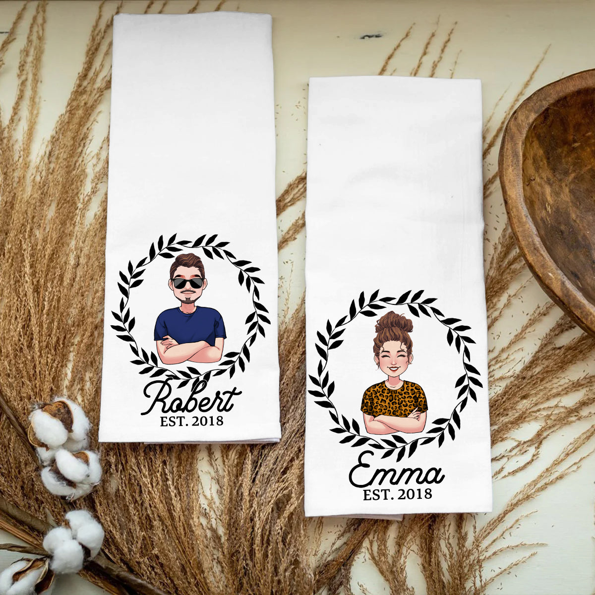 Neues Zuhause, neues Leben – personalisiertes Golfhandtuch als Einzugsgeschenk