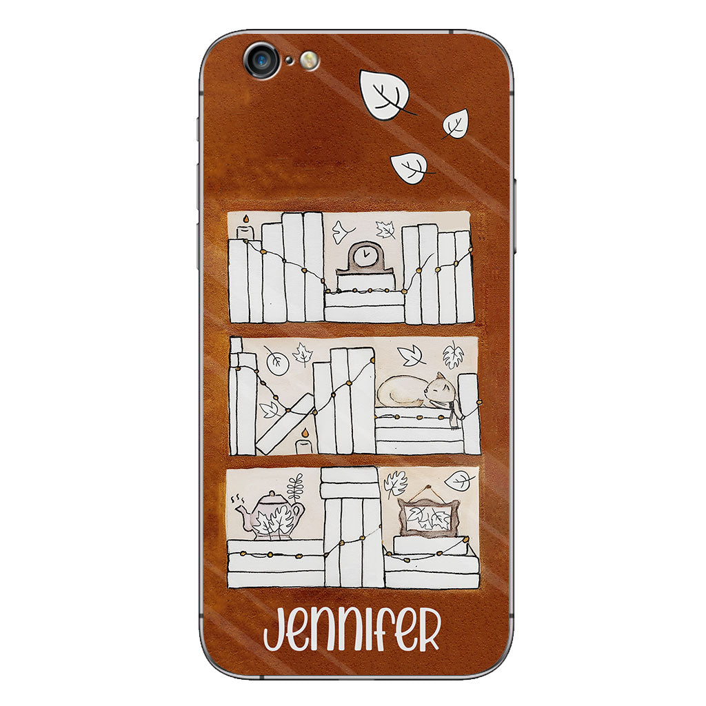 Four Seasons Reading Tracker - Personalized Book Phone Case