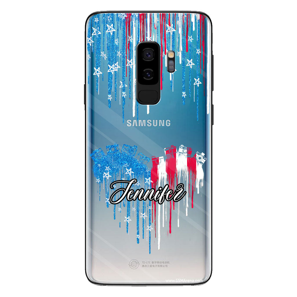 Love Photography - Personalized Photography Clear Phone Case