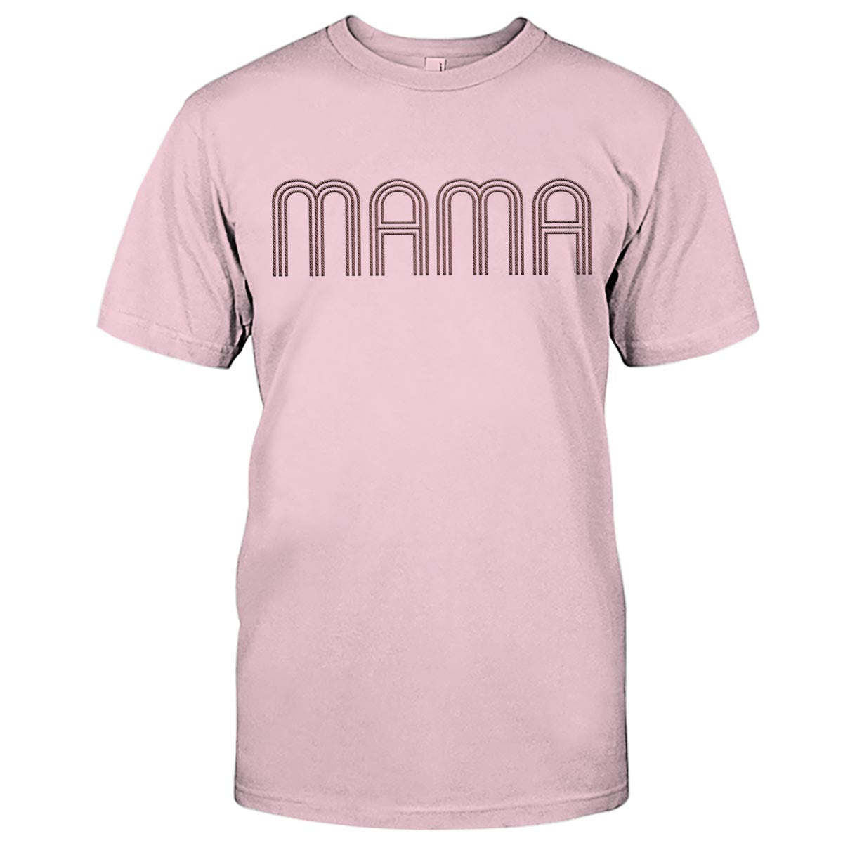 Custom Name - Personalized Mother Embroidered T-shirt