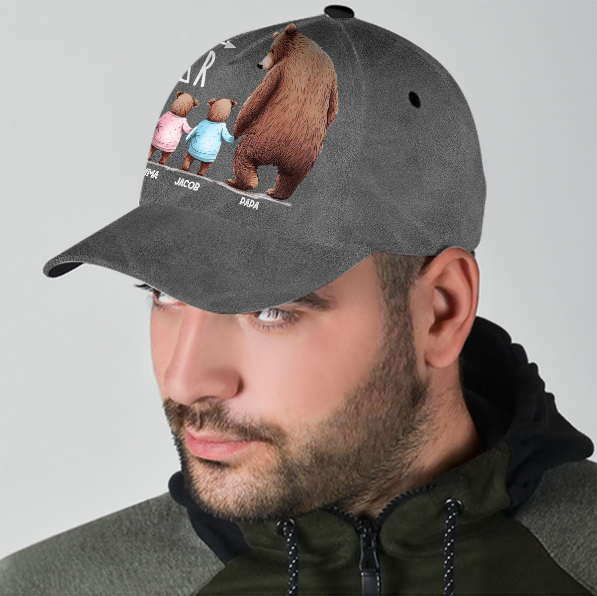 Papa Bear - Personalized Grandpa Classic Cap