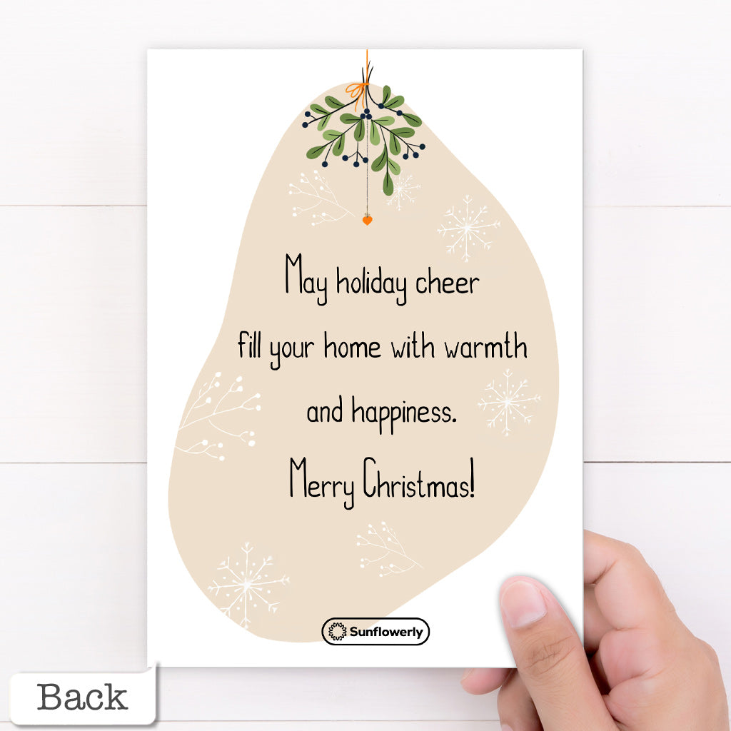 Family Christmas Card - Personalized Family Greeting Card