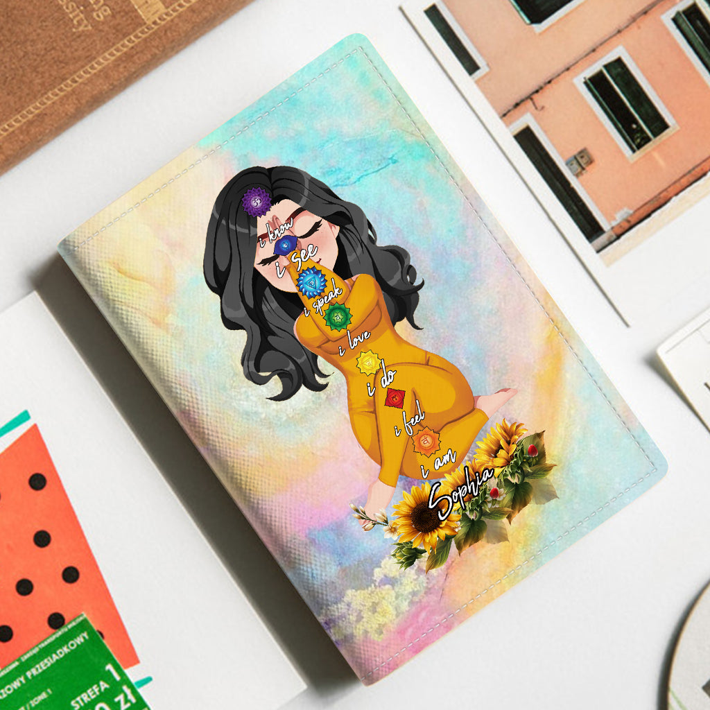 Let That Shit Go - Personalized Yoga Passport Holder