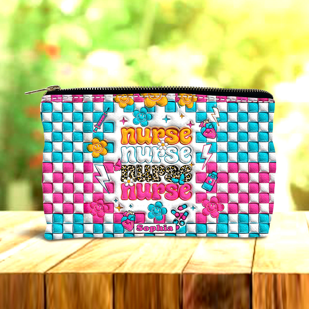 La vie d'infirmière - Cadeau pour une infirmière : maman, elle, épouse, petite amie, amie - Pochette personnalisée