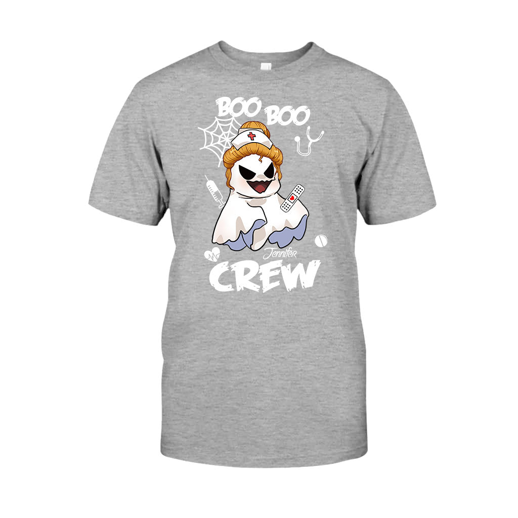 Boo Boo Crew - Personalized Nurse T-shirt And Hoodie